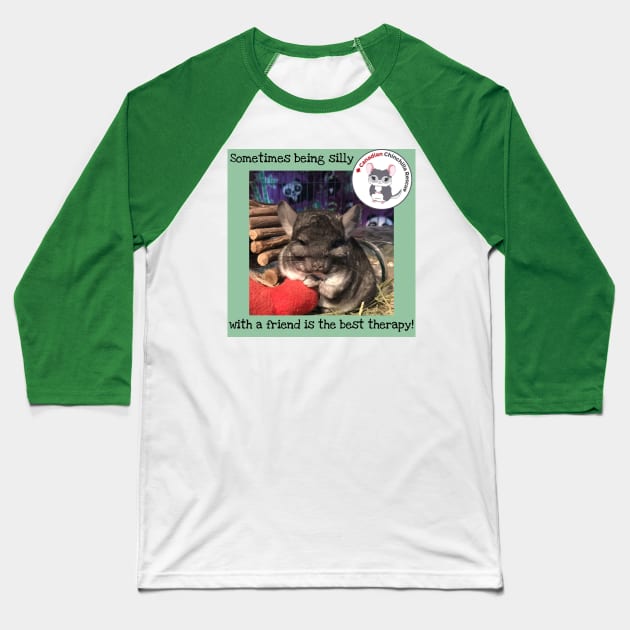 Chin Buddy Baseball T-Shirt by canchinrescue